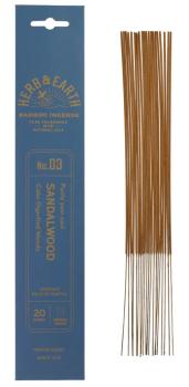 Sandelholz - Herb & Earth Räucherstäbchen Nippon Kodo